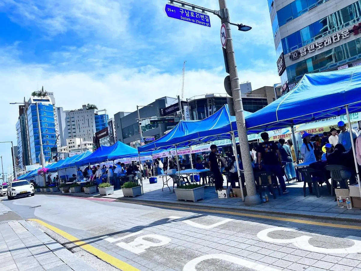 Haeundae Family Hotel Arbol Sunny#Ocean View 부산광역시 아파트호텔